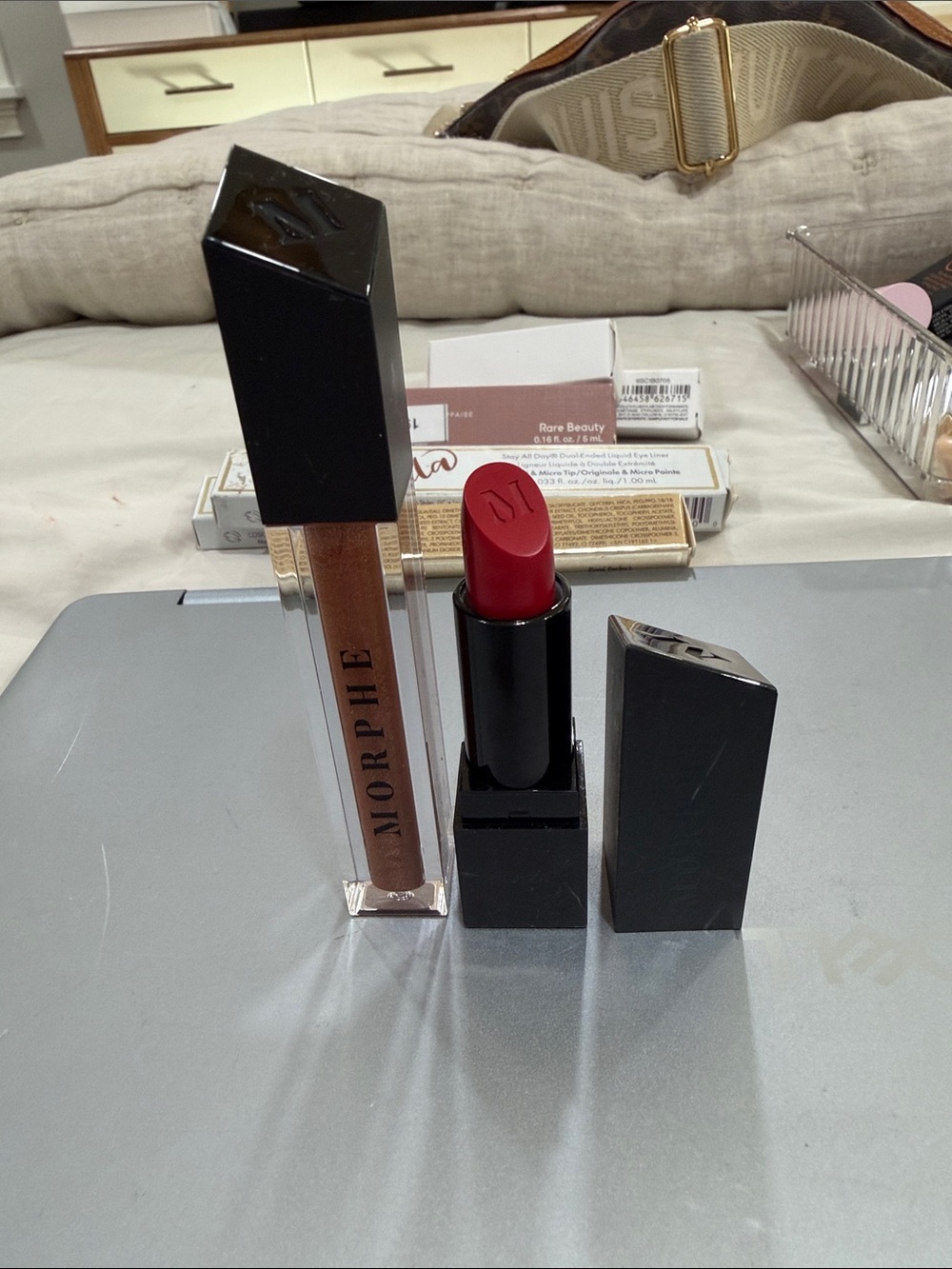 Morphe True Love cream lipstick & Trippy lip gloss